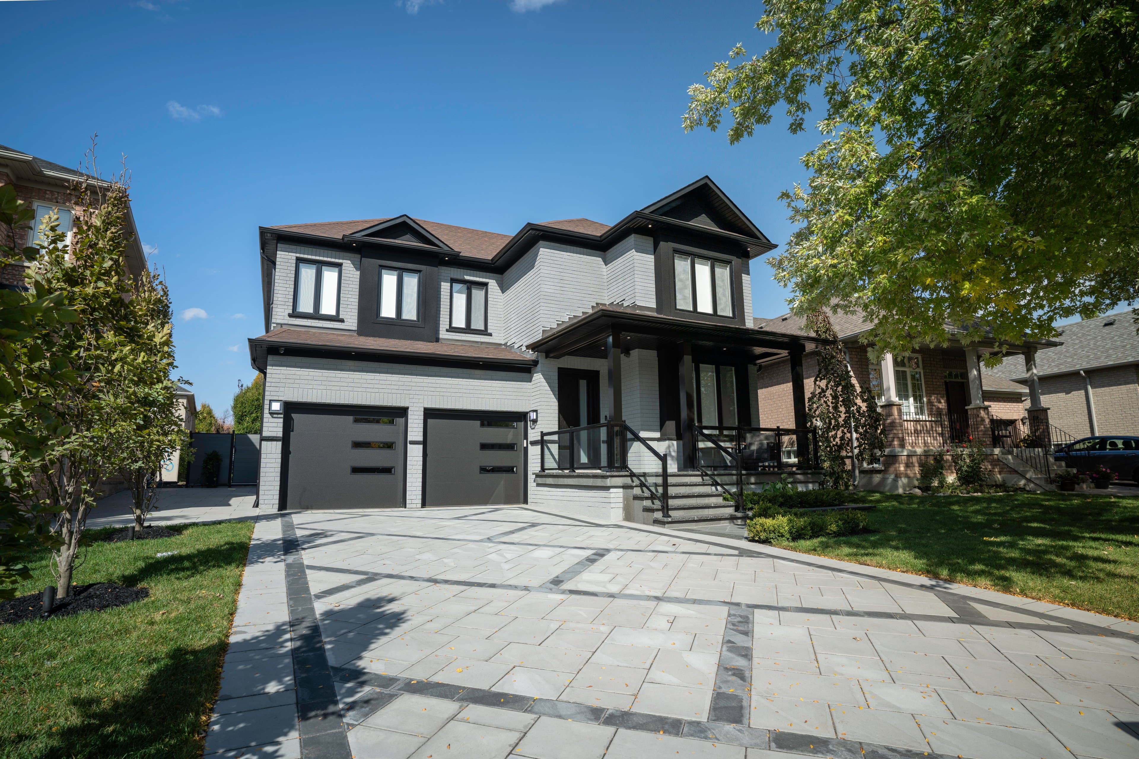 Home exterior transformation